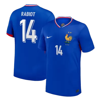 RABIOT #14 France Euro Home Soccer Jersey 2024 Blue - bestfootballkits