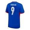 THURAM #9 France Euro Home Soccer Jersey 2024 Blue - bestfootballkits