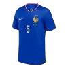 KOUNDE #5 France Euro Home Soccer Jersey 2024 Blue - bestfootballkits