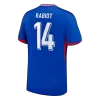 RABIOT #14 France Euro Home Soccer Jersey 2024 Blue - bestfootballkits