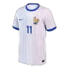 OLISE #11 France Euro Away Soccer Jersey 2024 White - bestfootballkits
