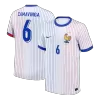 CAMAVINGA #6 France Euro Away Soccer Jersey 2024 White - bestfootballkits