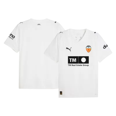 Valencia CF Home Soccer Jersey 25/26 White - bestfootballkits