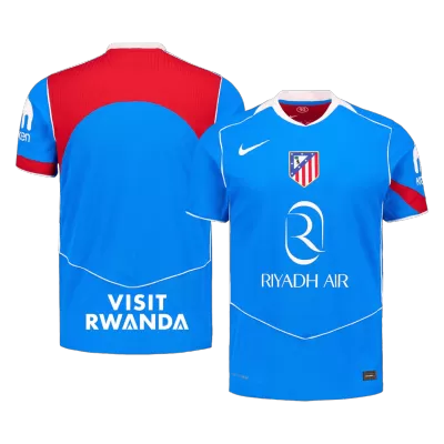 Authentic Atletico Madrid Soccer Third Away Jersey 2025/26 Blue - bestfootballkits