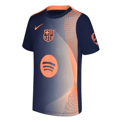 25/26 Club Barcelona Pe-Match Soccer Jersey Orange&Black - bestfootballkits