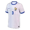 MENDY #3 France Euro Away Soccer Jersey 2024 White - bestfootballkits