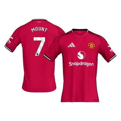 MOUNT #7 Manchester United Home Soccer Jersey Shirt 2025/26 - bestfootballkits