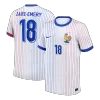 ZAIRE-EMERY #18 France Euro Away Soccer Jersey 2024 White - bestfootballkits