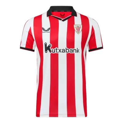 Athletic Club de Bilbao Home Soccer Jersey 25/26 Red & White - bestfootballkits