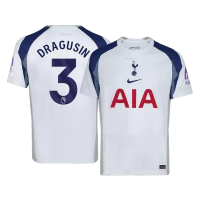 DRAGUSIN #3 Tottenham Hotspur Home Soccer Jersey 2025/26 White - bestfootballkits