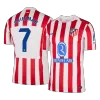 GRIEZMANN #7 Atletico Madrid Home Soccer Jersey 2025/26 Red&White - bestfootballkits