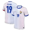 FOFANA #19 France Euro Away Soccer Jersey 2024 White - bestfootballkits