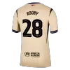 ROONY #28 Barcelona Away Soccer Jersey 2025/26 Yellow-UCL - bestfootballkits