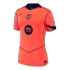 Women's Barcelona Third Away Soccer Jersey 25/26 Orange - bestfootballkits
