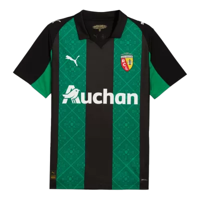 RC Lens Away Soccer Jersey 25/26 Green&Black - bestfootballkits
