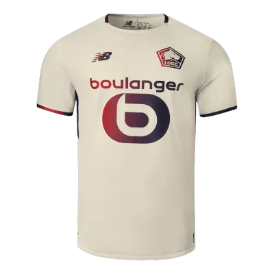 Lille OSC Away Soccer Jersey 25/26 Beige - bestfootballkits