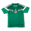 Retro 2014 Mexico Home Soccer Jersey Green - bestfootballkits