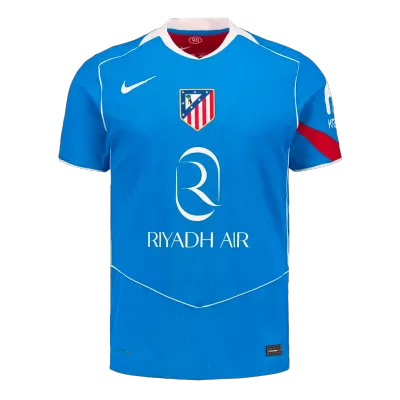 Player Version Atletico Madrid Soccer Third Away Jersey 2025/26 Blue - bestfootballkits