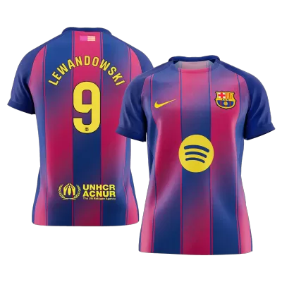 LEWANDOWSKI #9 Barcelona Shirt Home 2025/26 - bestfootballkits