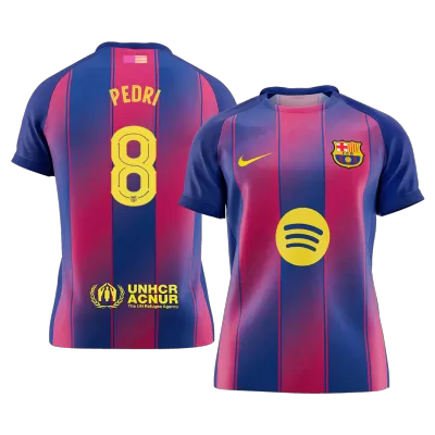 PEDRI #8 Barcelona Shirt Home 2025/26 - UCL - bestfootballkits