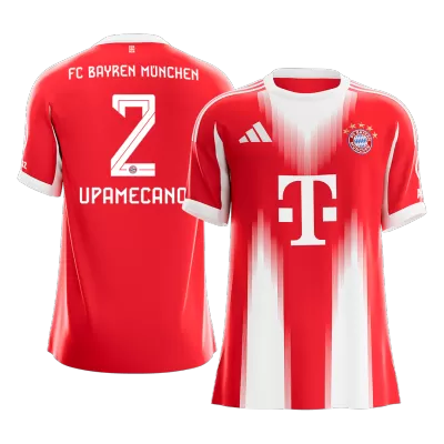 UPAMECANO #2 Bayern Munich Home Soccer Jersey 2025/26 Red - bestfootballkits