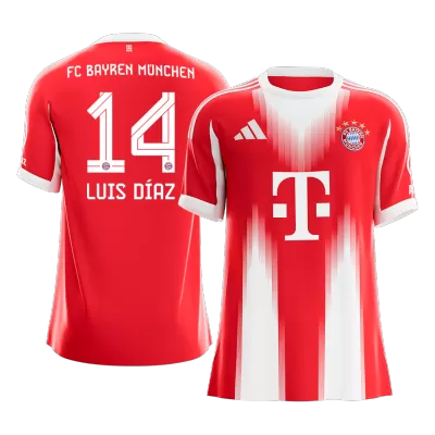 LUIS DÍAZ #14 Bayern Munich Shirt Home 2025/26 - bestfootballkits