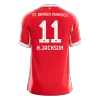 N.JACKSON #11 Bayern Munich Home Soccer Jersey 2025/26 Red - bestfootballkits
