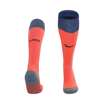 25/26 Barcelona Third Socks Orange - bestfootballkits