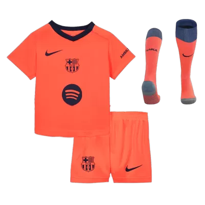 Barcelona Third Away Kids Jerseys Full Kit 2025/26 - bestfootballkits