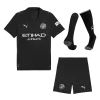 Manchester City Away Soccer Jersey Kit(Jersey+Shorts+Socks) 2025/26 Black - bestfootballkits