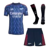 Arsenal Away Soccer Jersey Kit(Jersey+Shorts+Socks) 2025/26 Blue - bestfootballkits
