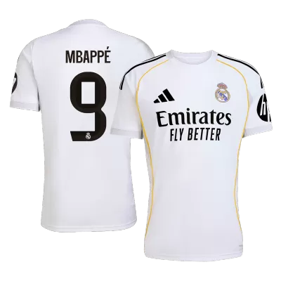 MBAPPÉ #9 Real Madrid Shirt Home 2025/26 - bestfootballkits