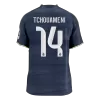 Player Version TCHOUAMENI #14 Real Madrid Soccer Away Jersey 2025/26 Navy - bestfootballkits