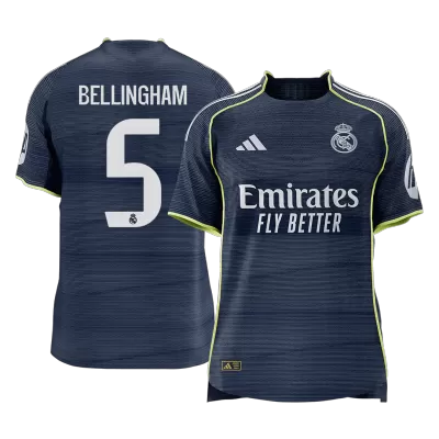 Player Version BELLINGHAM #5 Real Madrid Away 2025/26 - bestfootballkits