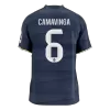 Player Version CAMAVINGA #6 Real Madrid Soccer Away Jersey 2025/26 Navy - bestfootballkits