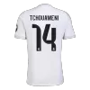 TCHOUAMENI #14 Real Madrid Home Soccer Jersey Shirt 2025/26 - bestfootballkits