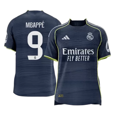 Player Version MBAPPÉ #9 Real Madrid Away 2025/26 - bestfootballkits