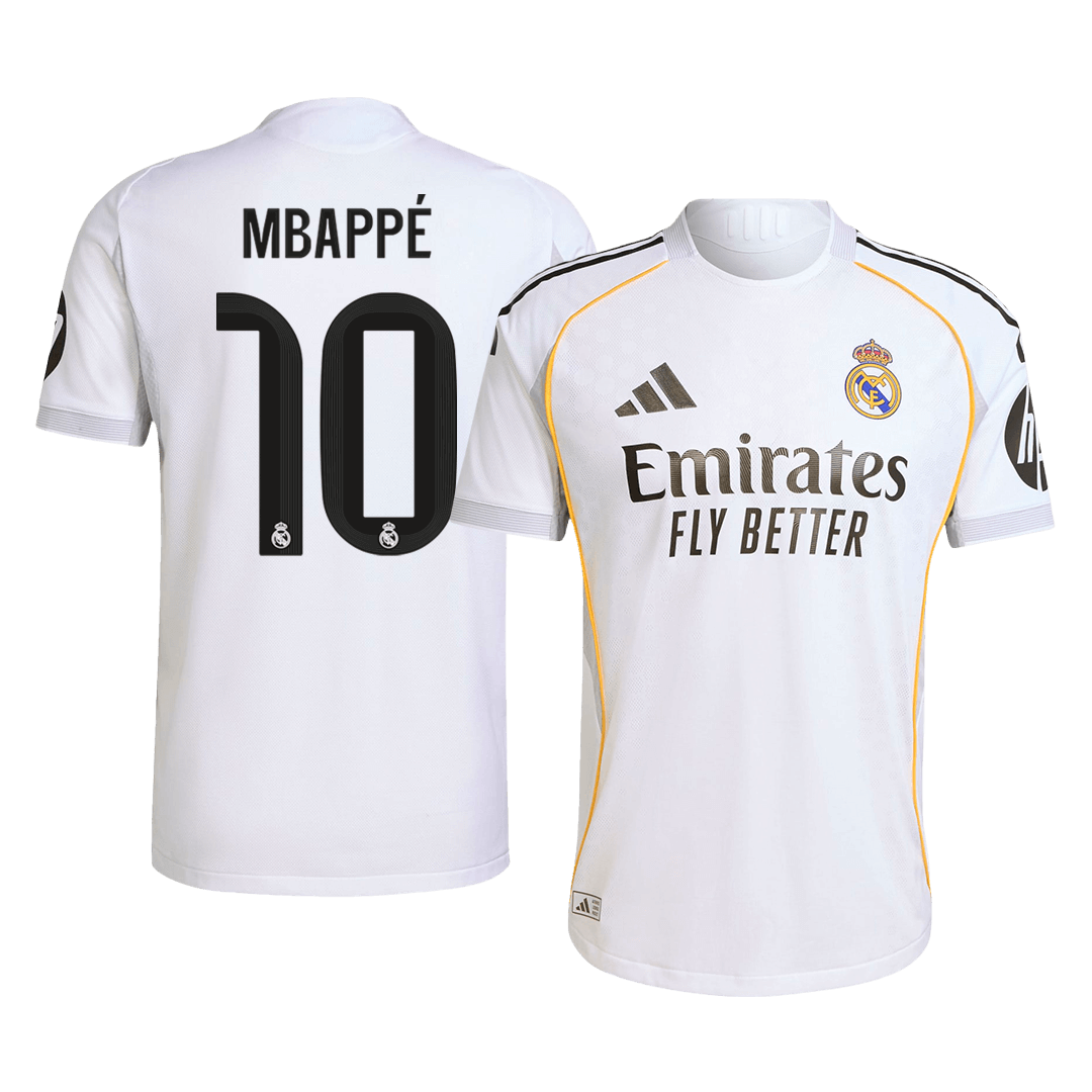 Real Madrid Mbappe 10 長袖 ユニフォーム