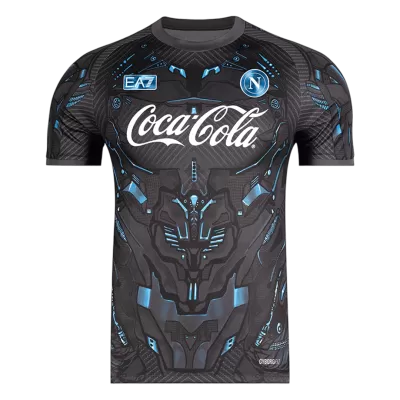 Napoli Pre-Match Soccer Jersey 25/26 Black - bestfootballkits