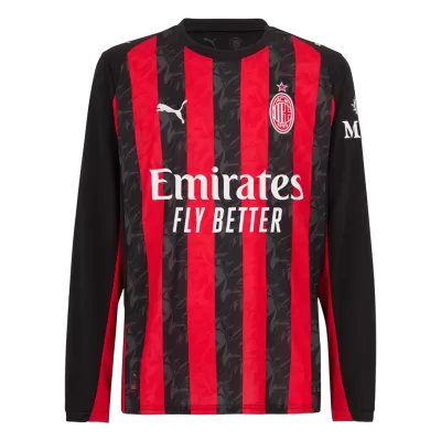 AC Milan Long Sleeve Shirt Home 2025/26 - bestfootballkits