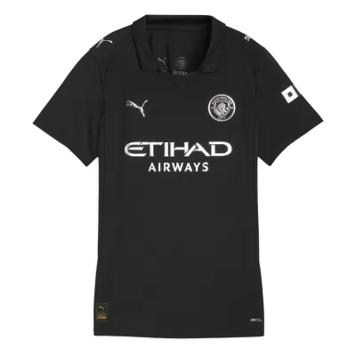 Women's Manchester City Away Soccer Jersey Jersey 2025/26 - bestfootballkits