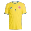 LUIS DíAZ #7 Colombia Soccer Home Jersey 2026 Yellow - bestfootballkits