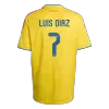 LUIS DíAZ #7 Colombia Home Soccer Jersey World Cup 2026 Yellow - bestfootballkits