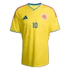 JAMES #10 Colombia Home Soccer Jersey World Cup 2026 Yellow - bestfootballkits