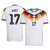 WIRTZ #17 Germany Home Soccer Jersey World Cup 2026 White - bestfootballkits