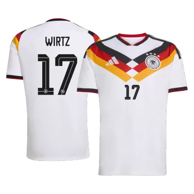 WIRTZ #17 Germany Home Soccer Jersey World Cup 2026 White - bestfootballkits