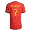 DE BRUYNE #7 Belgium Soccer Home Jersey 2026 Red - bestfootballkits