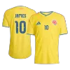 JAMES #10 Colombia Soccer Home Jersey 2026 Yellow - bestfootballkits