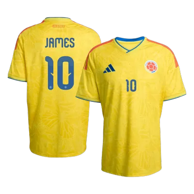 JAMES #10 Colombia Home Soccer Jersey World Cup 2026 Yellow - bestfootballkits