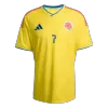 LUIS DíAZ #7 Colombia Home Soccer Jersey World Cup 2026 Yellow - bestfootballkits